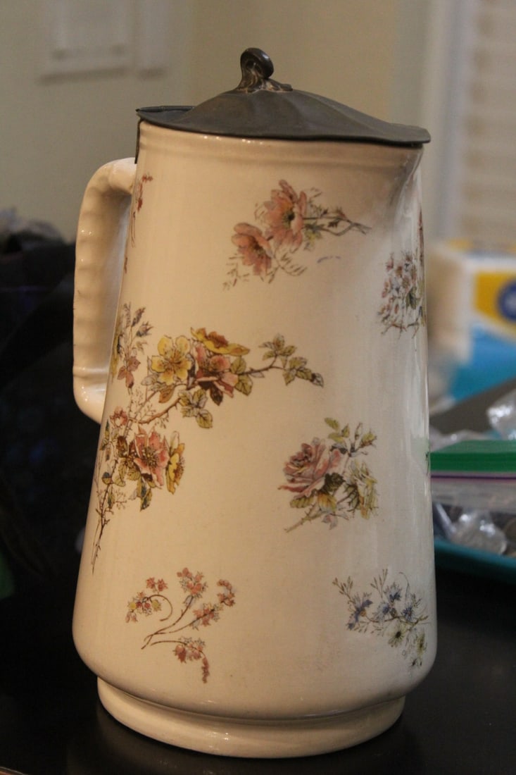 Rare Villeroy and Boch Mettlach Pitcher - 4