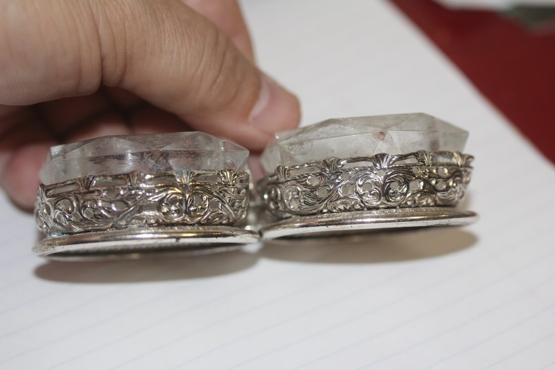 Silverplate Salt Container - 2
