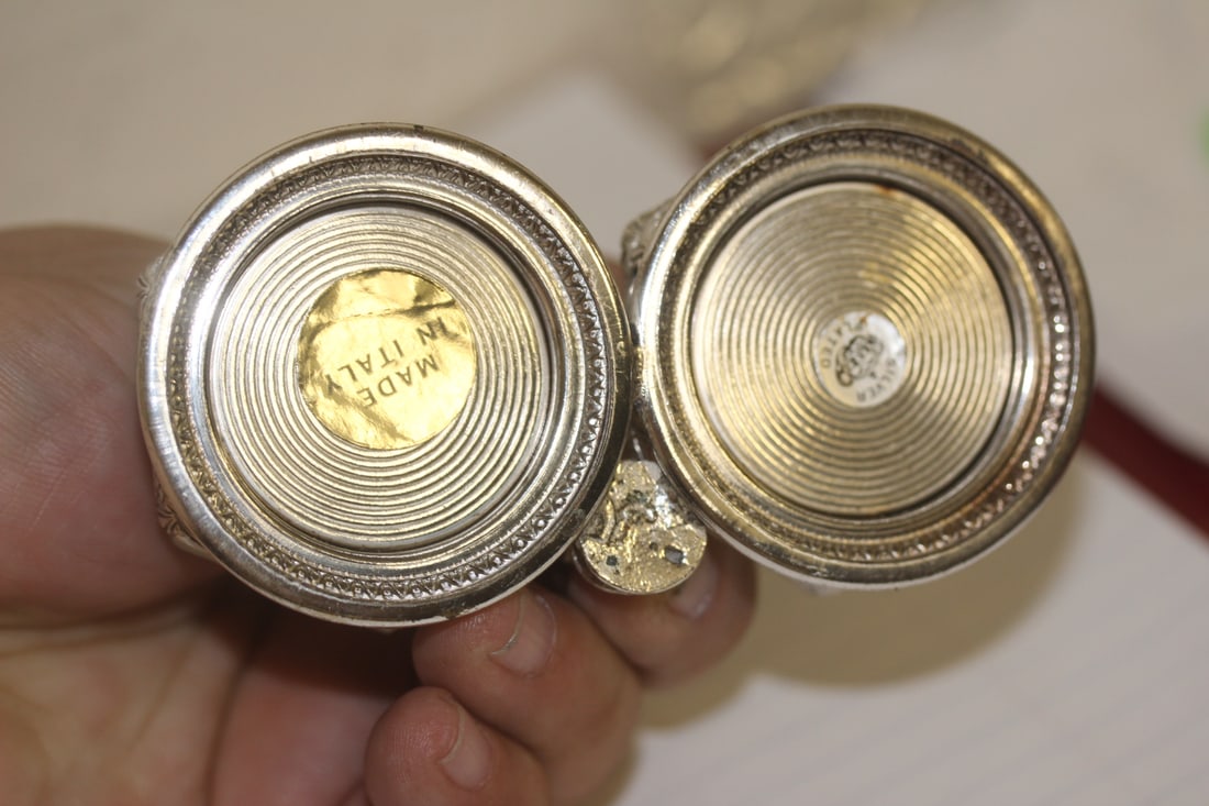 Silverplate Salt Container - 3