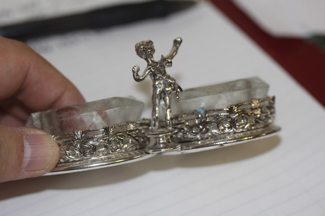 Silverplate Salt Container - 5