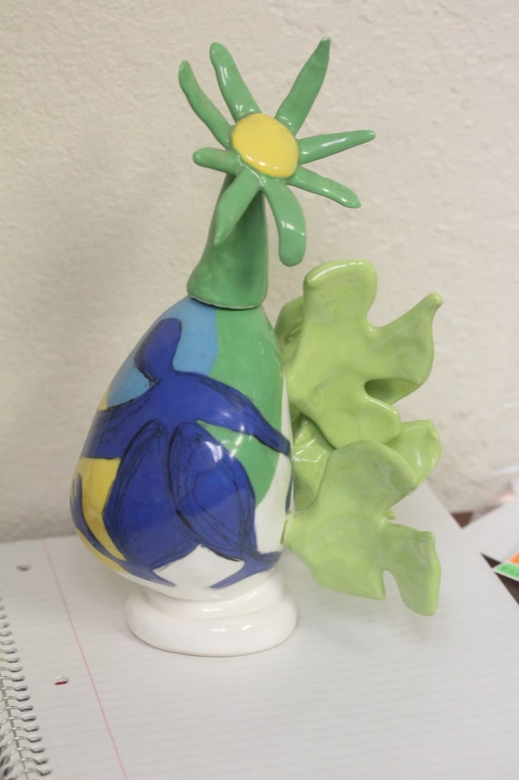 Modern Art Ceramic Sculpture - 2