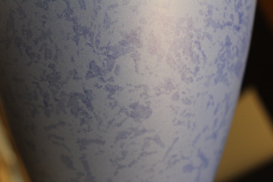 Villeroy and Boch Ceramic Blue Vase - 3