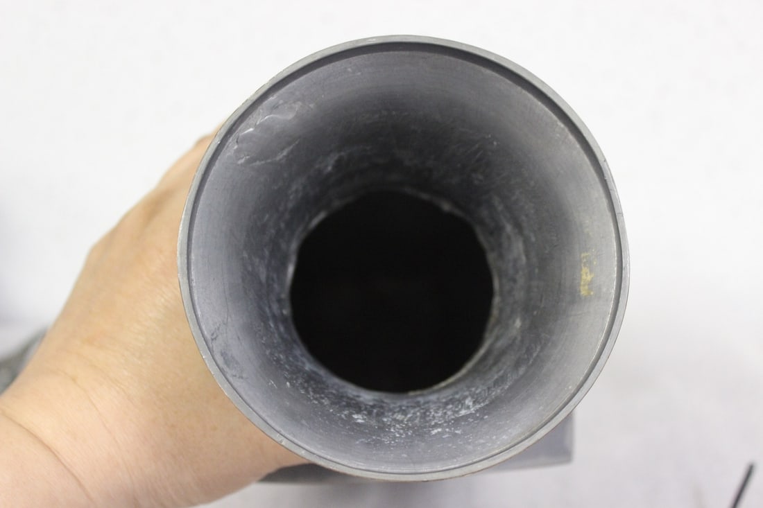 A Chinese Pewter Vase - 9