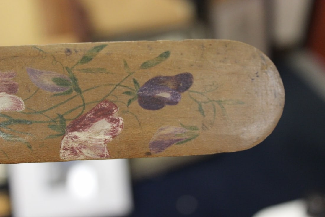 A Vintage Wooden Spatula or Letter Opener - 3