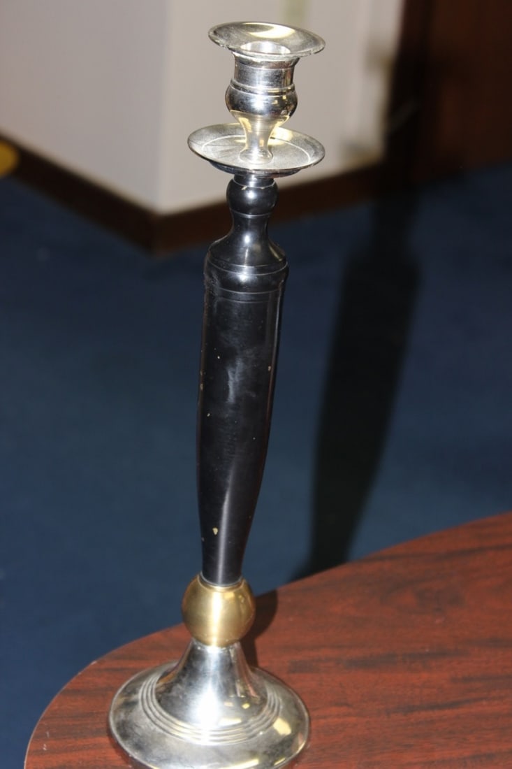 A Metal Candle Stick - 2
