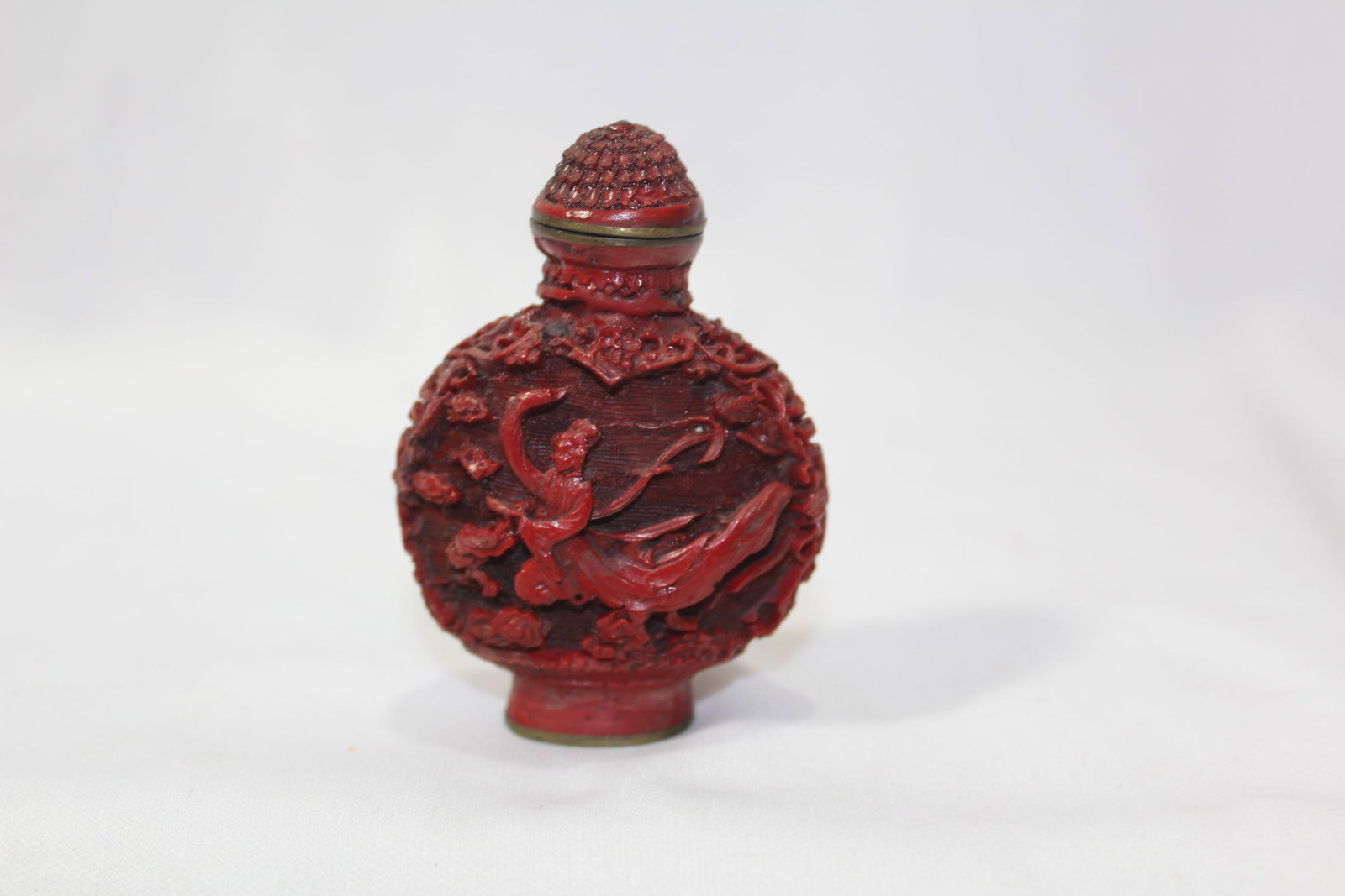 A Vintage Signed Snuff Bottle (1 of 10)