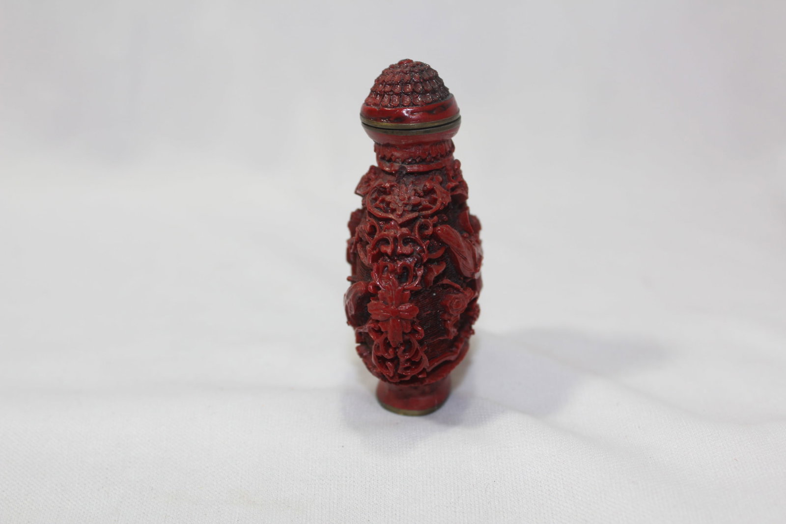 A Vintage Signed Snuff Bottle - 4