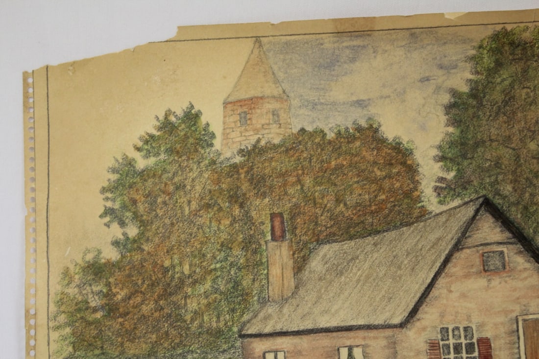 An Original Art - Crayon on Paper - 2