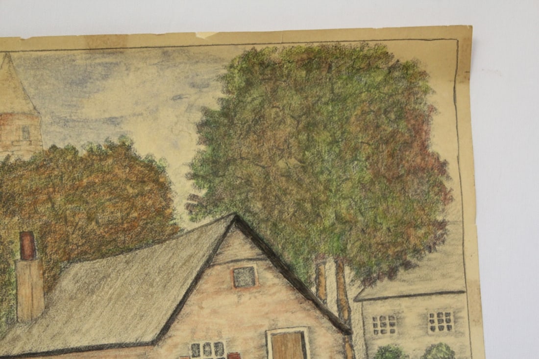 An Original Art - Crayon on Paper - 3