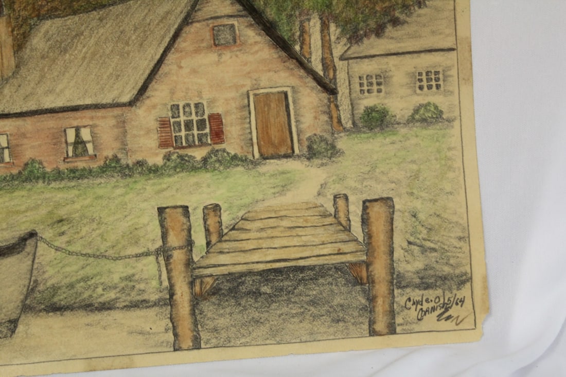 An Original Art - Crayon on Paper - 4