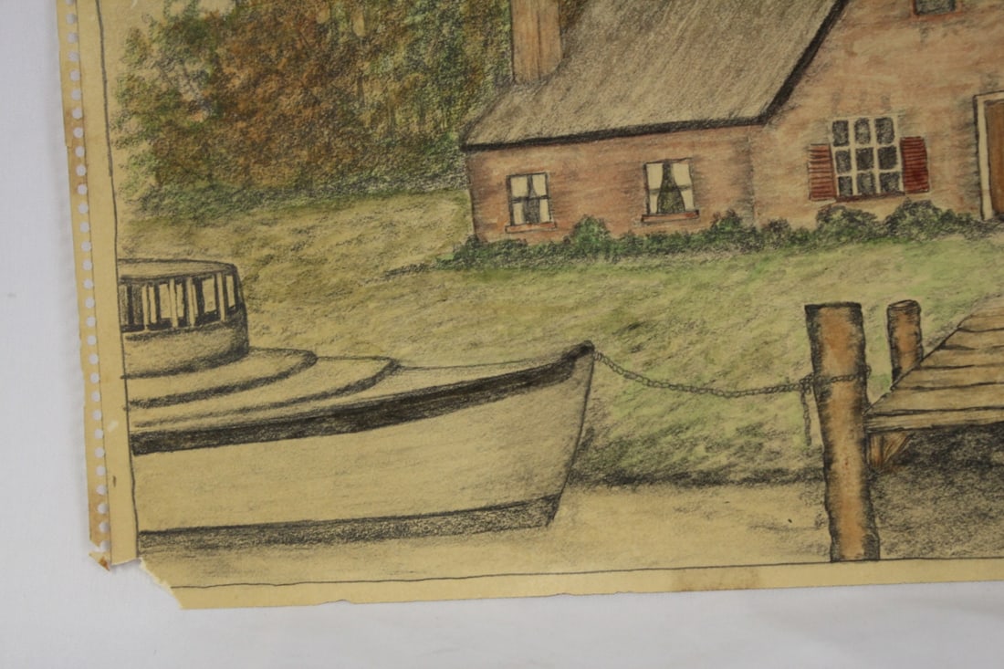 An Original Art - Crayon on Paper - 5