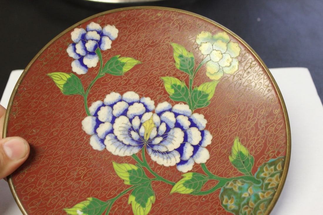 A Chinese Cloisonne Plate - 2