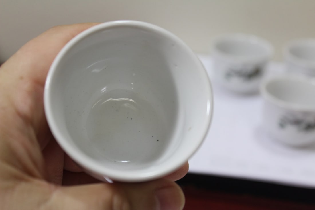 Lot or Set of 5 Chinese/Oriental Cups - 4