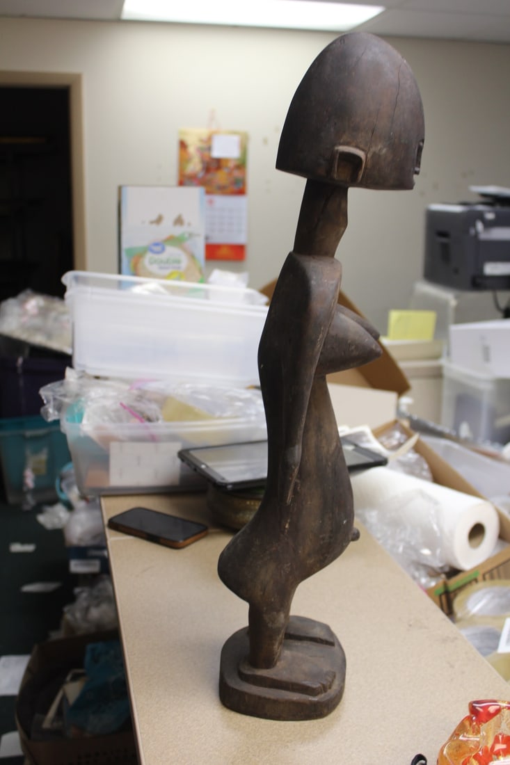 African Wooden Female Figurine - 6