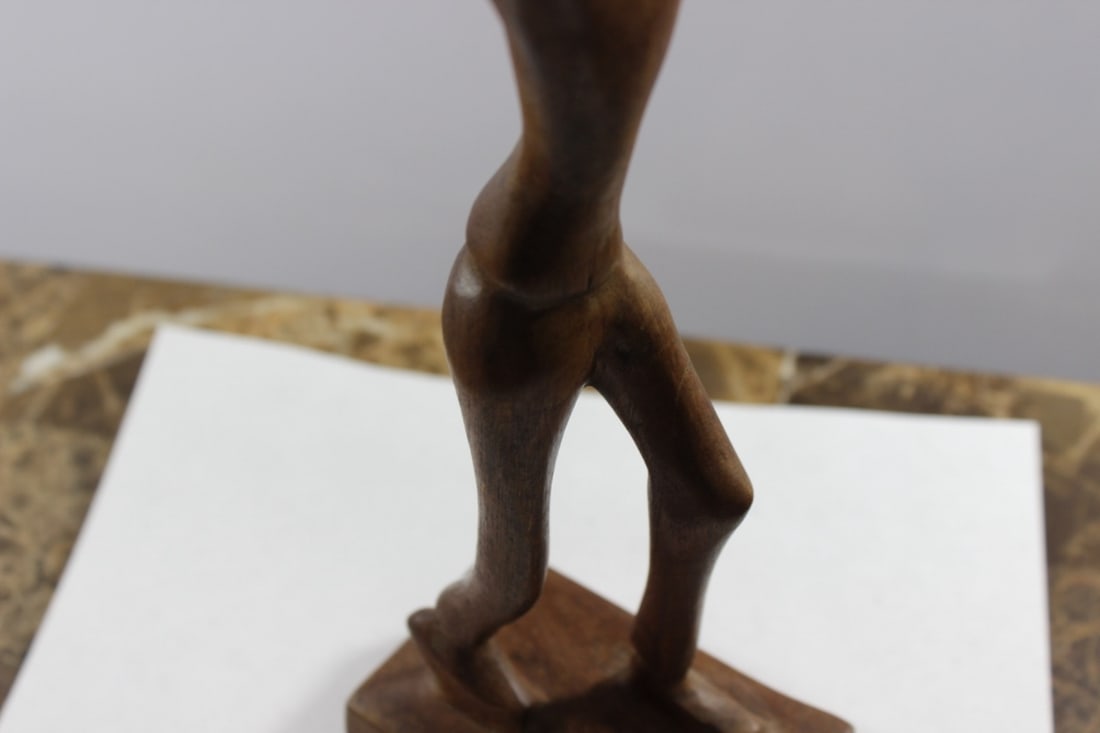 A Wooden African Figure - 5