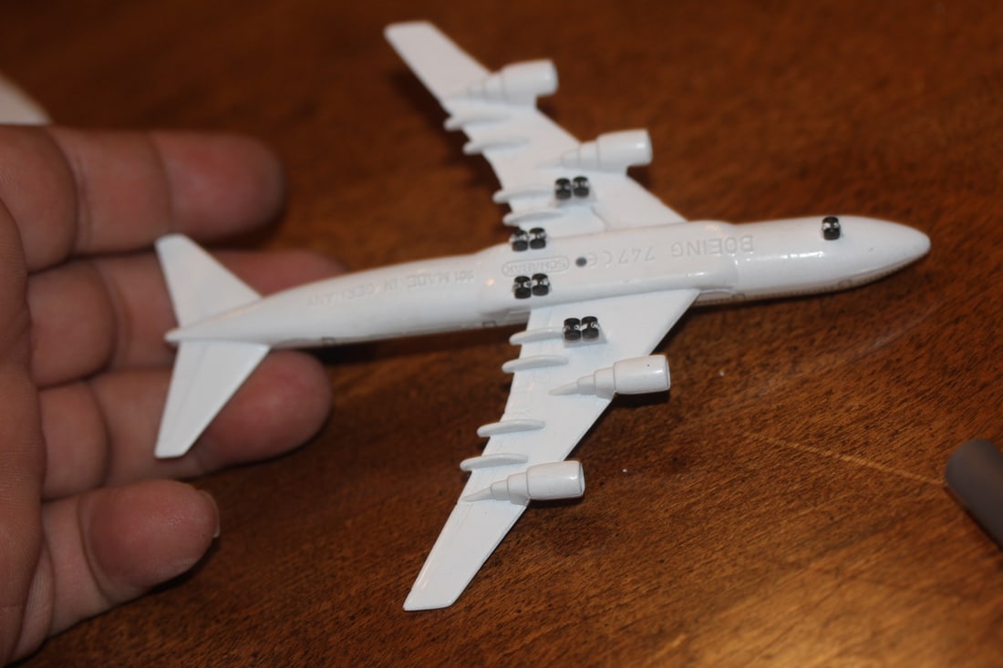 Air France Cast iron Airplane - 3