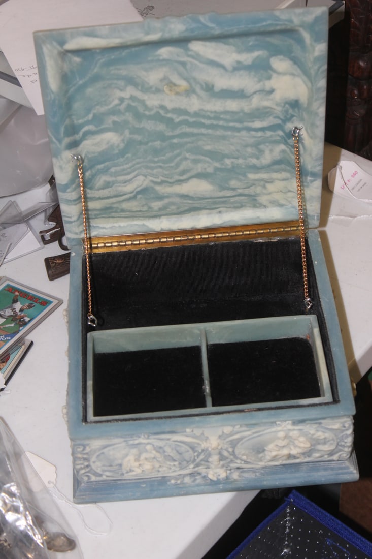 Incolay Stone Jewelry Box - 5