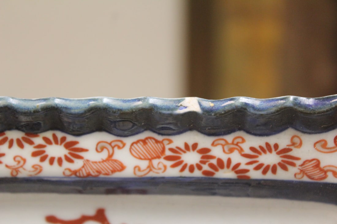 Japanese Imari? Square Plate - 2