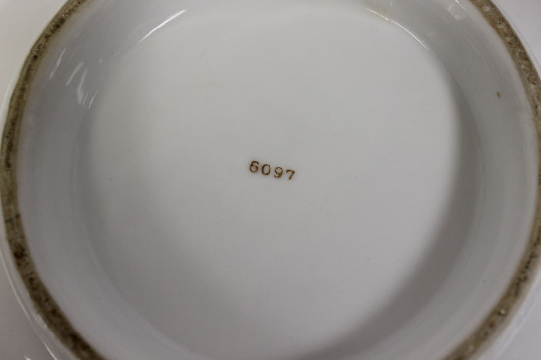 A Large Porcelain Center Bowl - 8