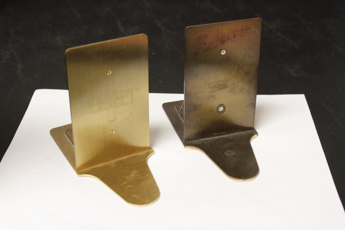A Pair of Mid Century Modern Bookends - 2