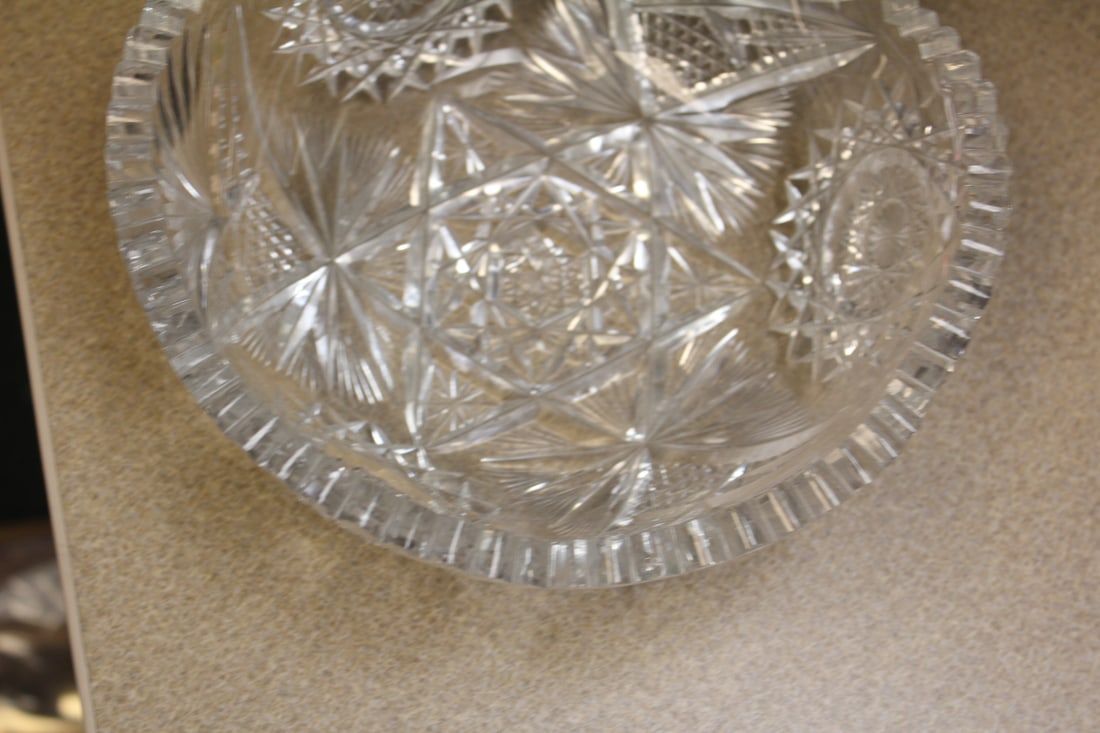 Cut Glass Bowl - 3