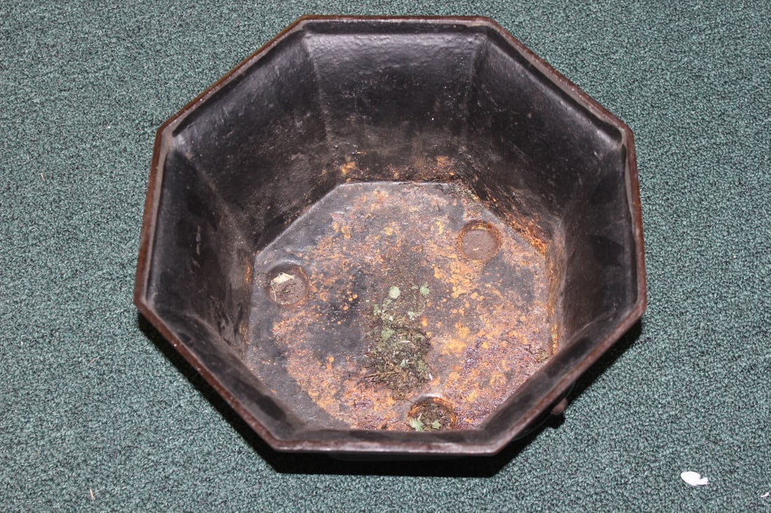 A Chinese Bronze or Cast Iron Plant Pot - 2