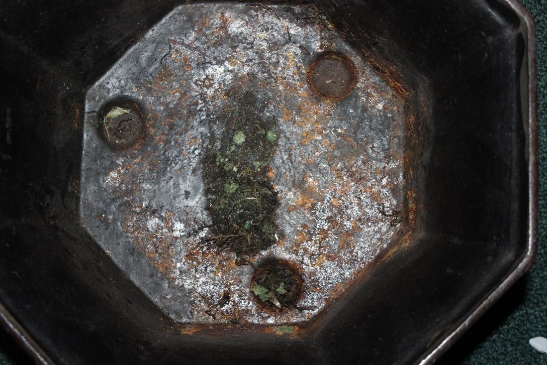 A Chinese Bronze or Cast Iron Plant Pot - 3