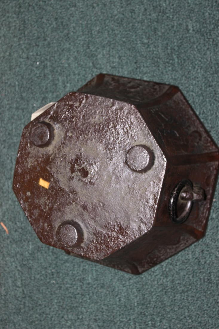 A Chinese Bronze or Cast Iron Plant Pot - 7
