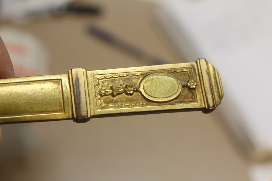 Tiffany and Company Gold Gilted Bronze Letter Opener - 5