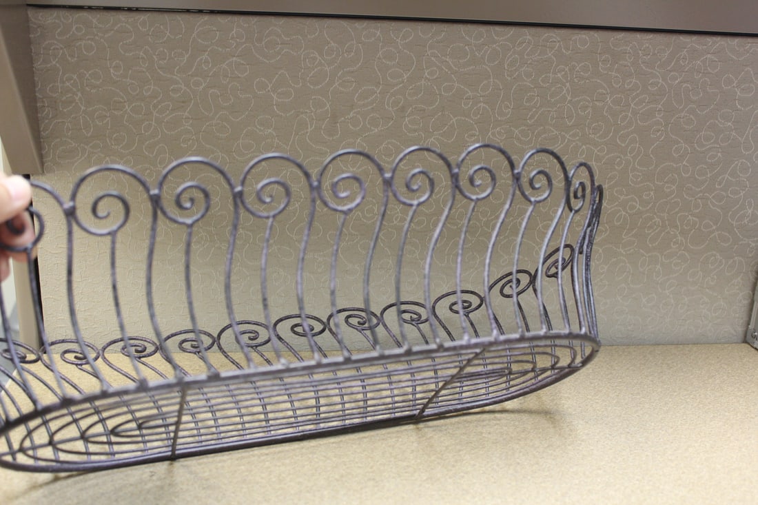 Decorative Metal Basket - 3