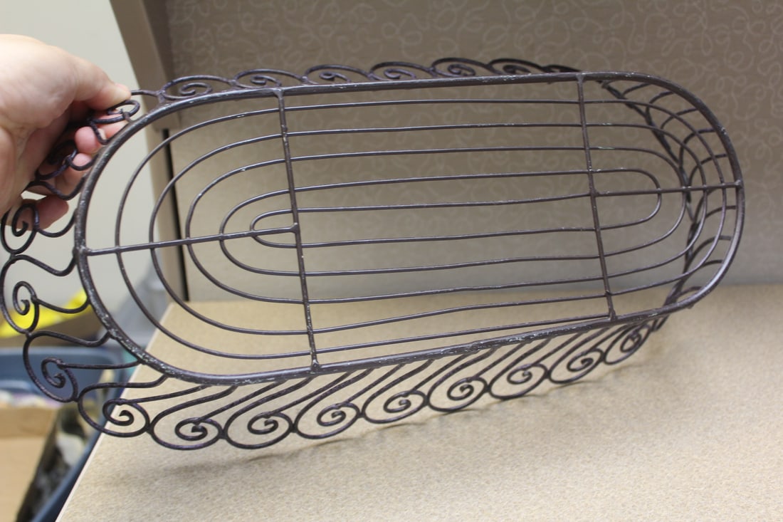 Decorative Metal Basket - 4