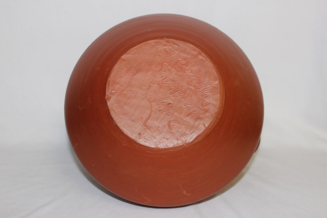 A Hand Signed Pottery Vessel - 4