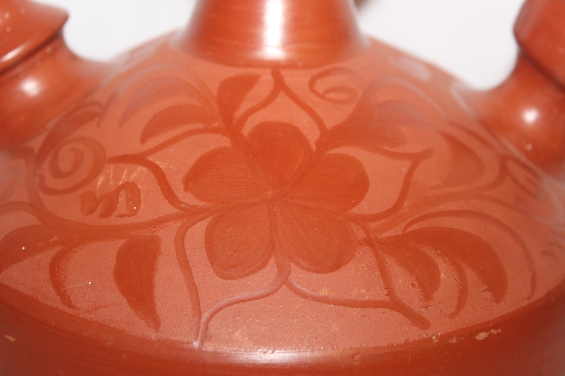 A Hand Signed Pottery Vessel - 7