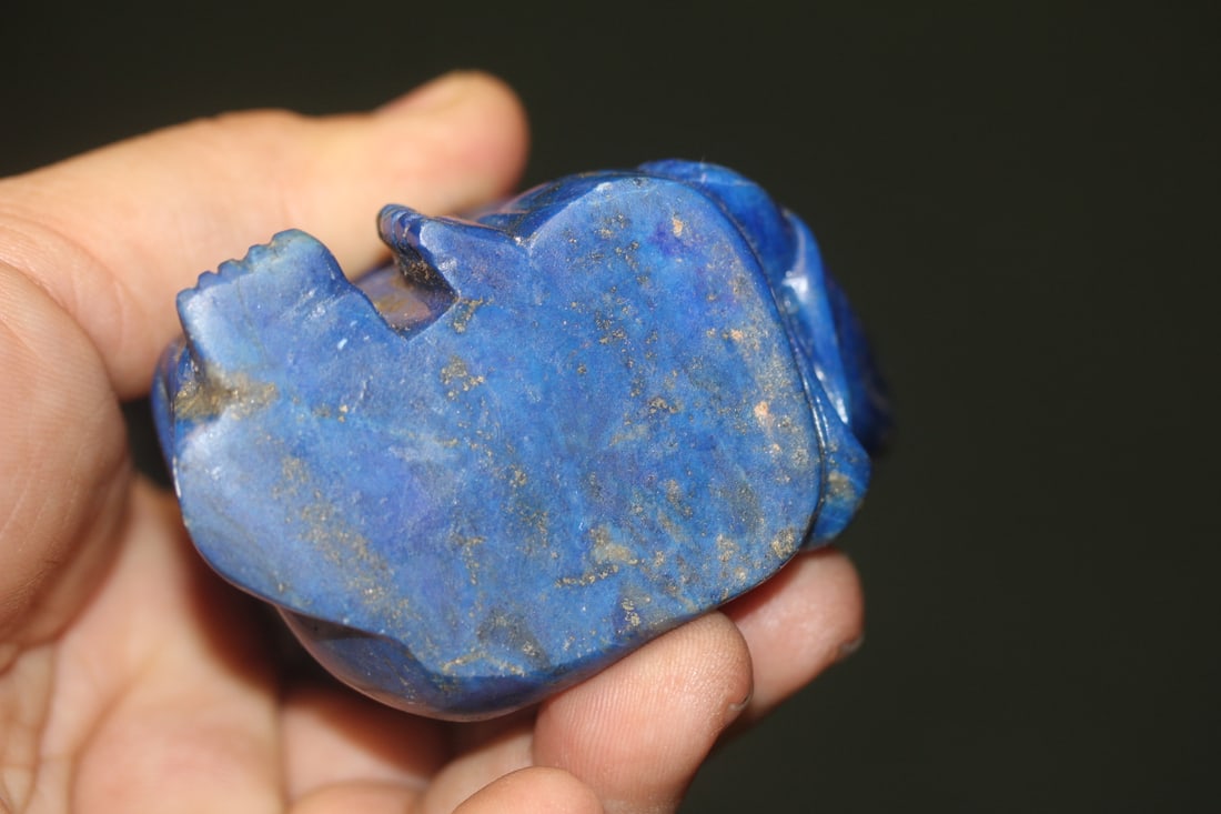 Chinese Lapis Lazuli Buddha Gemstone - 5