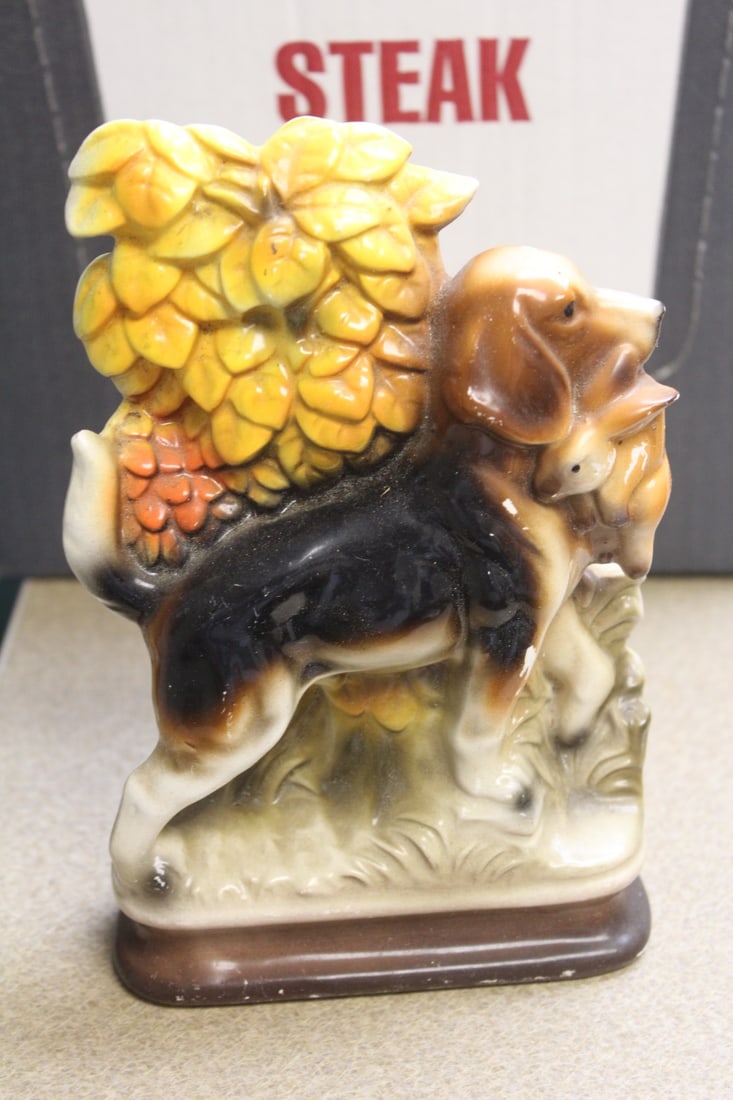Ceramic Japan Figurine: 8 inches tall - most likely from the 1950's