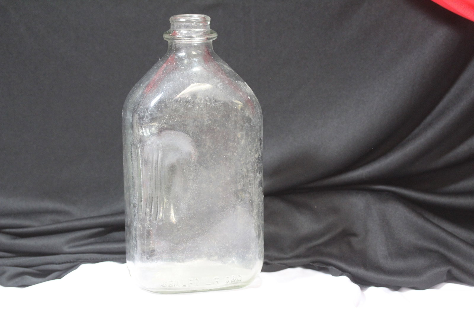 A Vintage Half Gallon Bottle: 10 1/4" tall