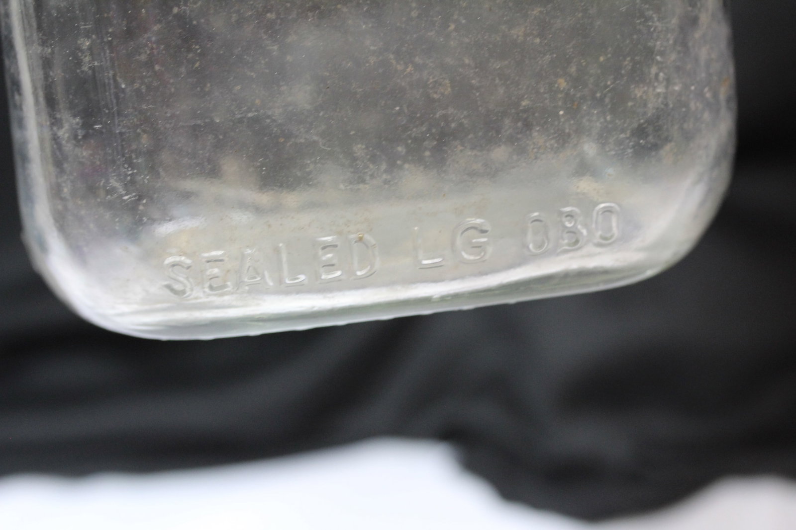 A Vintage Half Gallon Bottle - 4