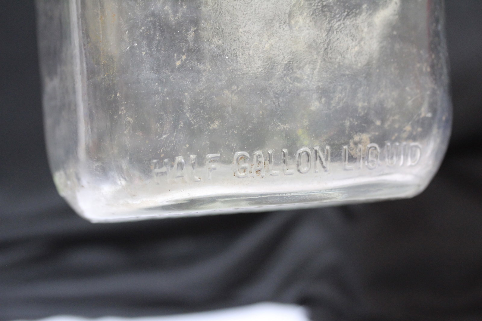 A Vintage Half Gallon Bottle - 7
