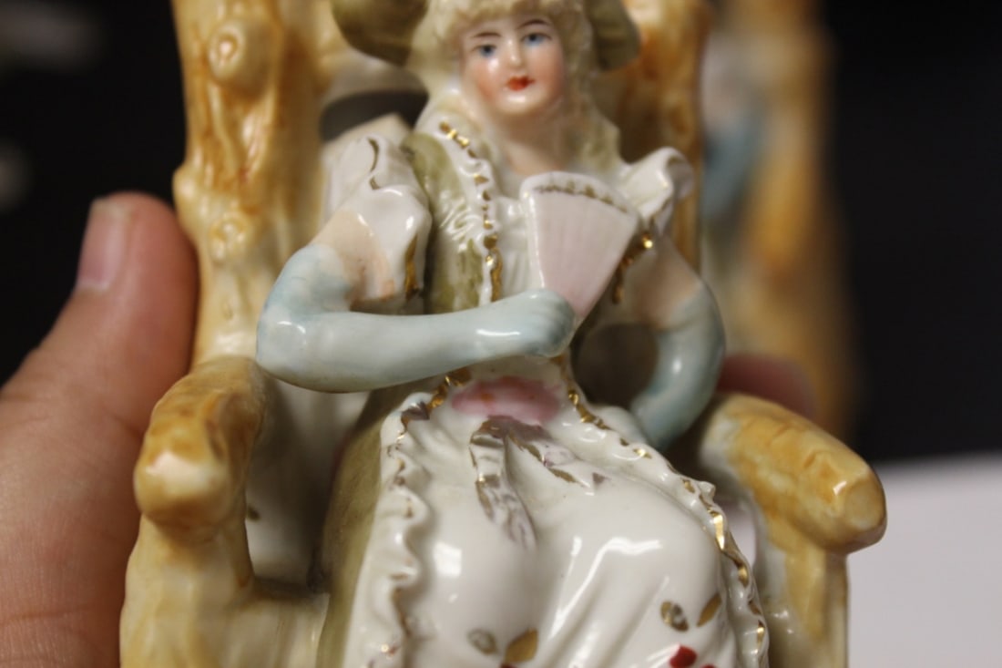A Seated Ceramic Figure - 5