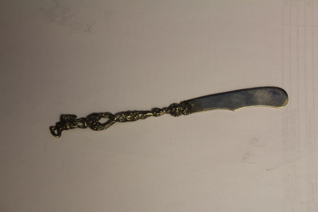 Traversari - Italy Silverplated Butter Knife - 2