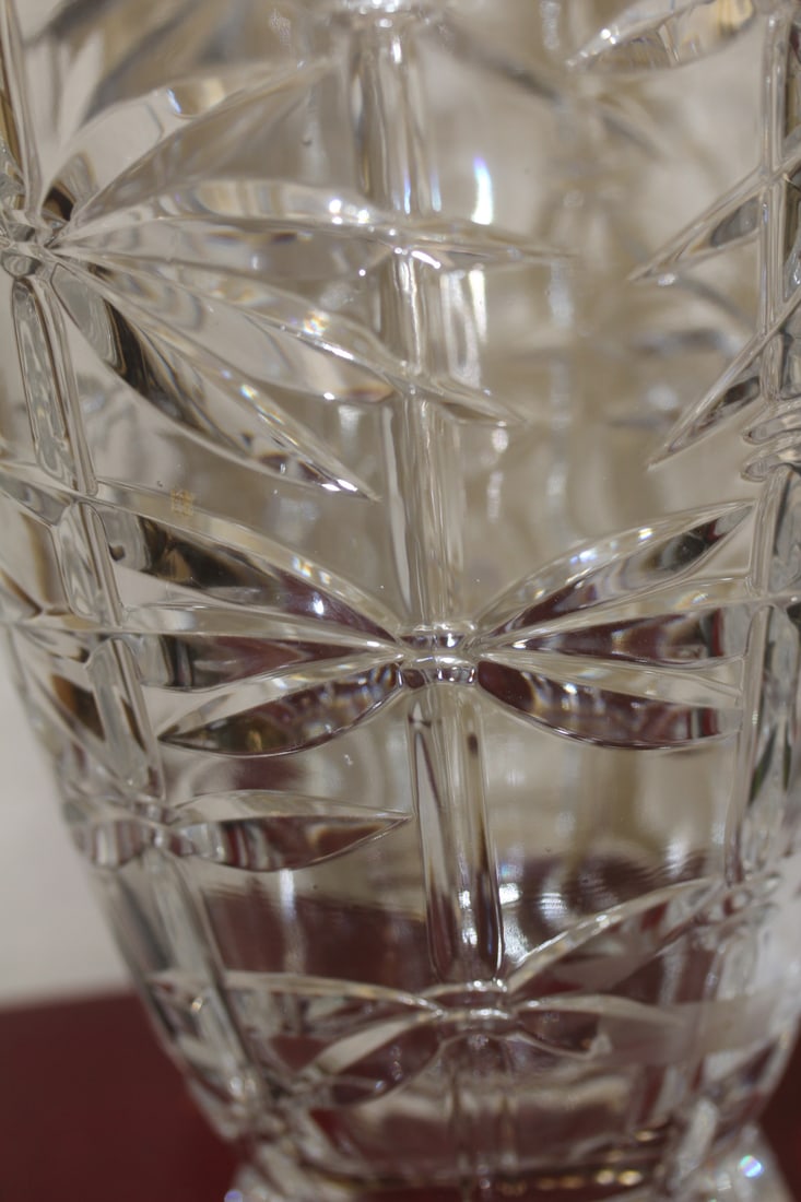 Large Shannon Crystal Vase - 5