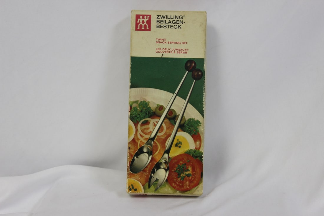 Twin Children Snack Serving Set: Zwilling Beilagen-Besteck