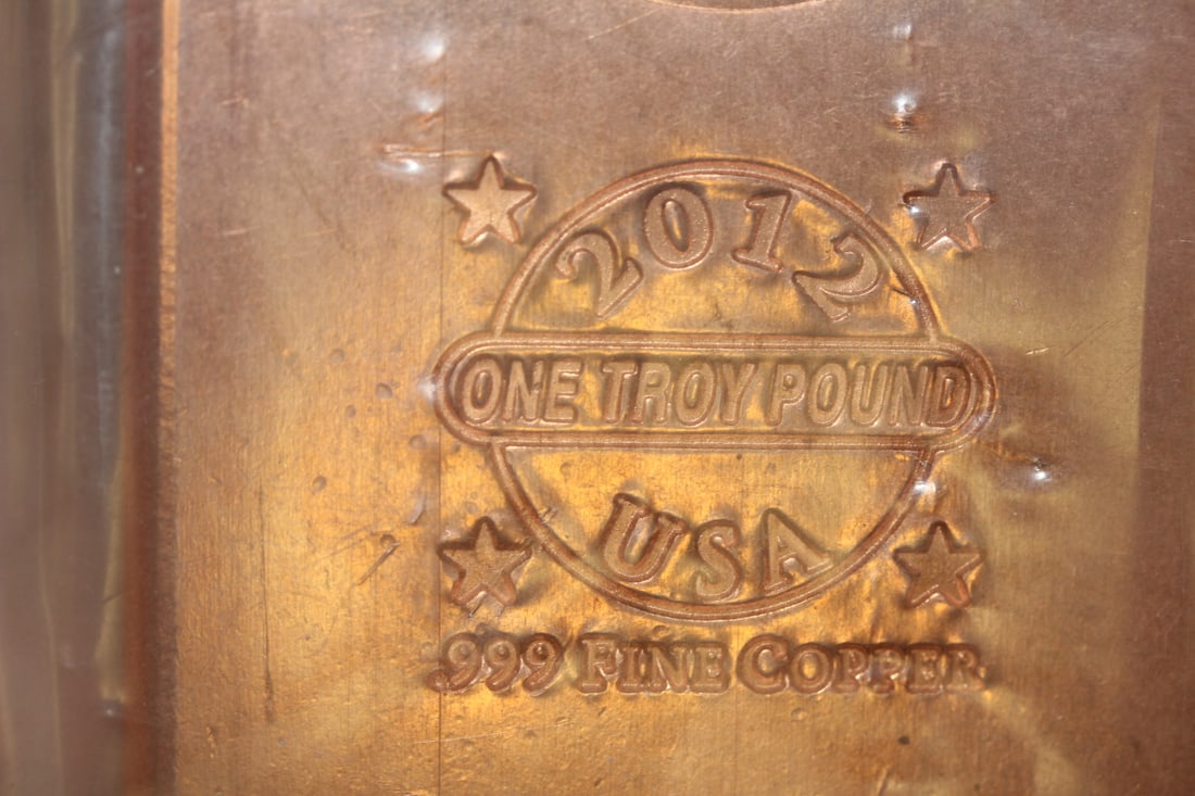 One Pound Copper Bar - 2