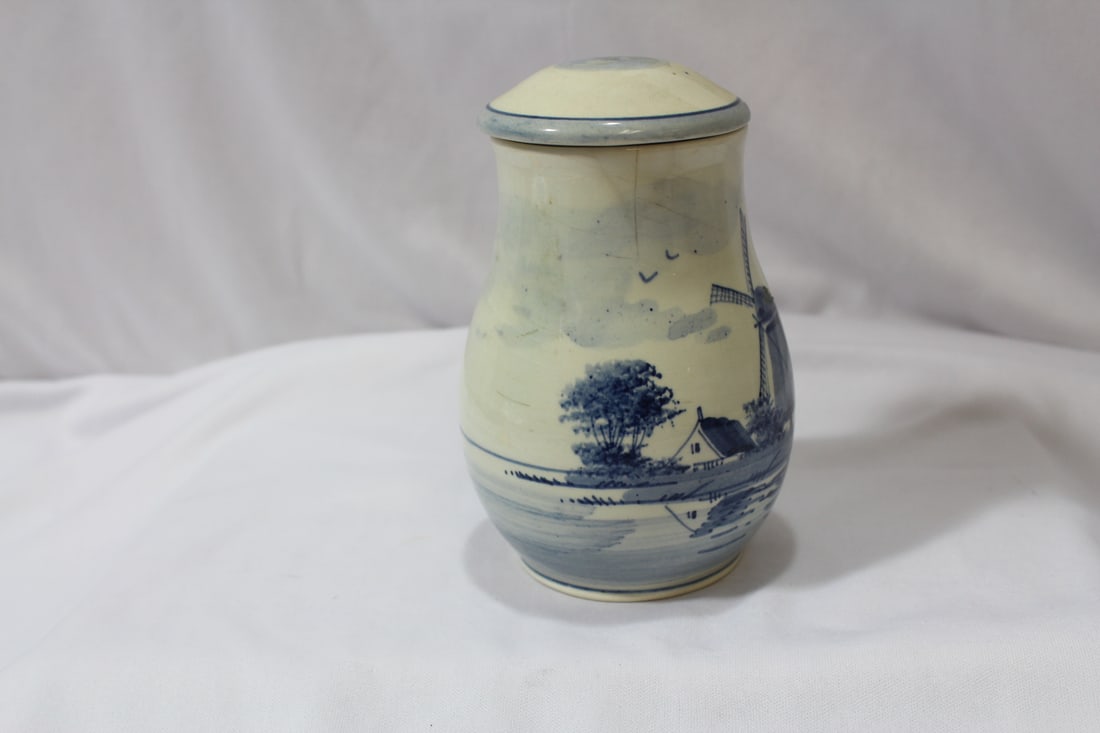 A Vintage Delft Jar - 2