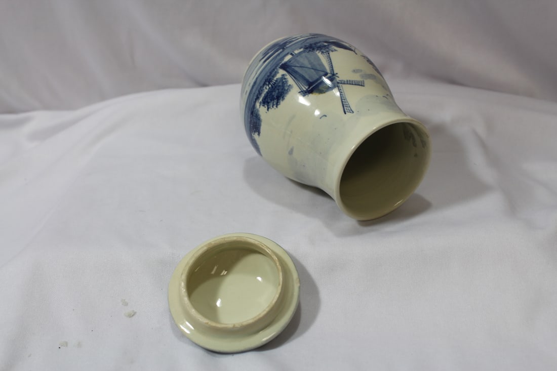 A Vintage Delft Jar - 6