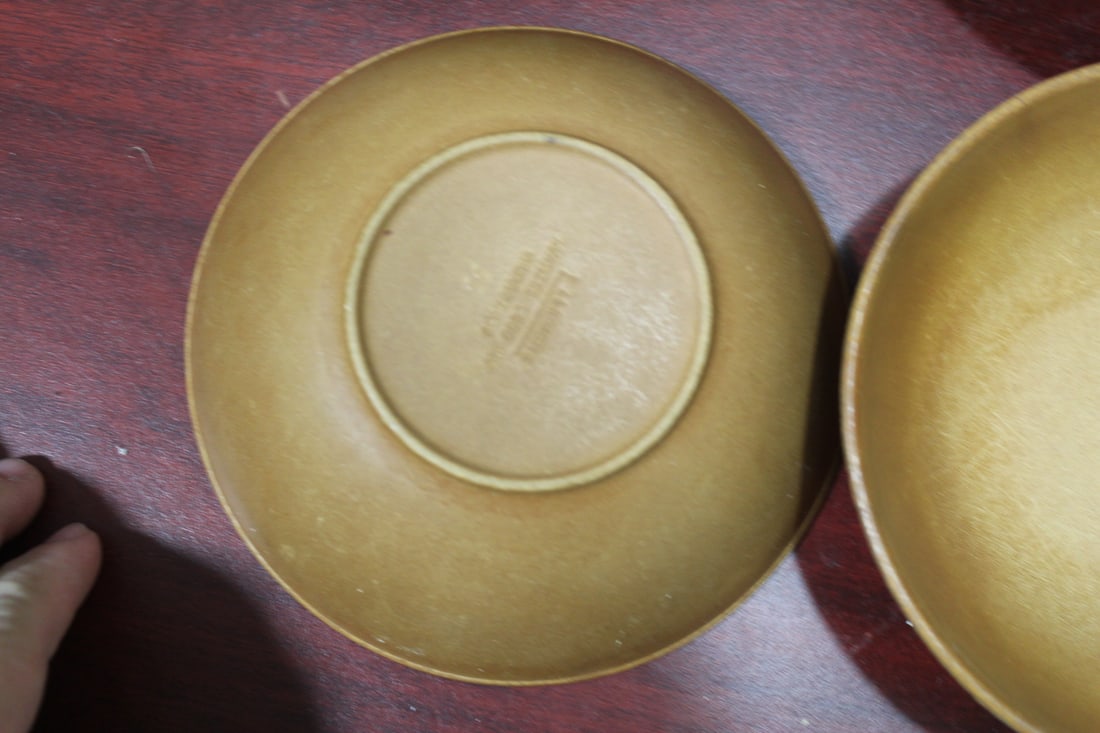 A Set of 4 Agatized Bowls - 3