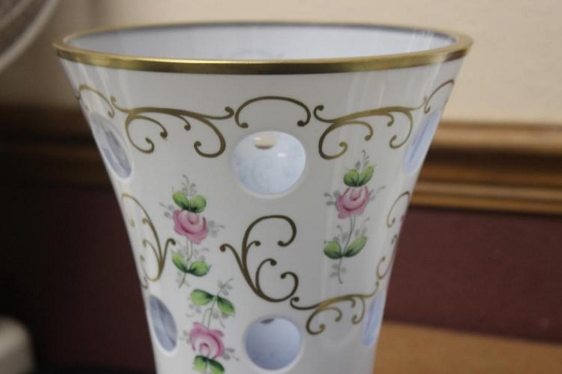 A Bohemian Glass Vase - 2