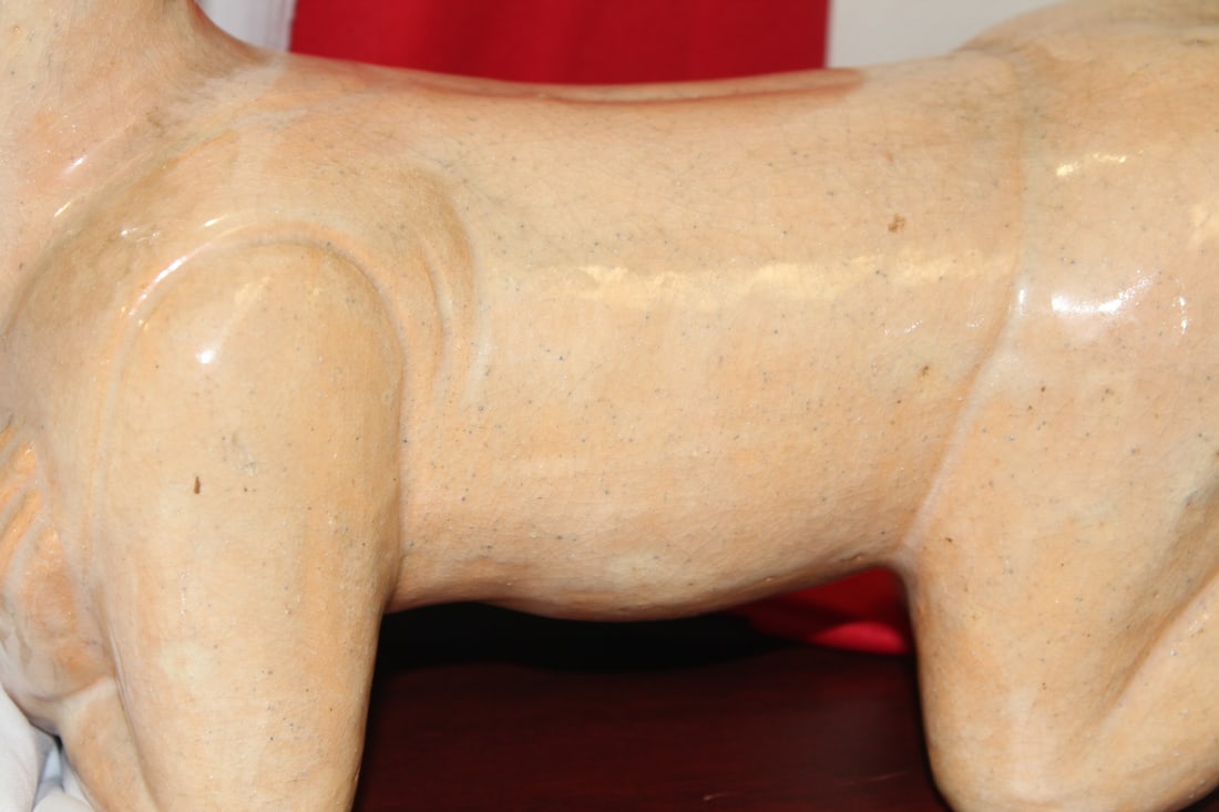 An Antique/Vintage Chinese Kneeling Boy - 5