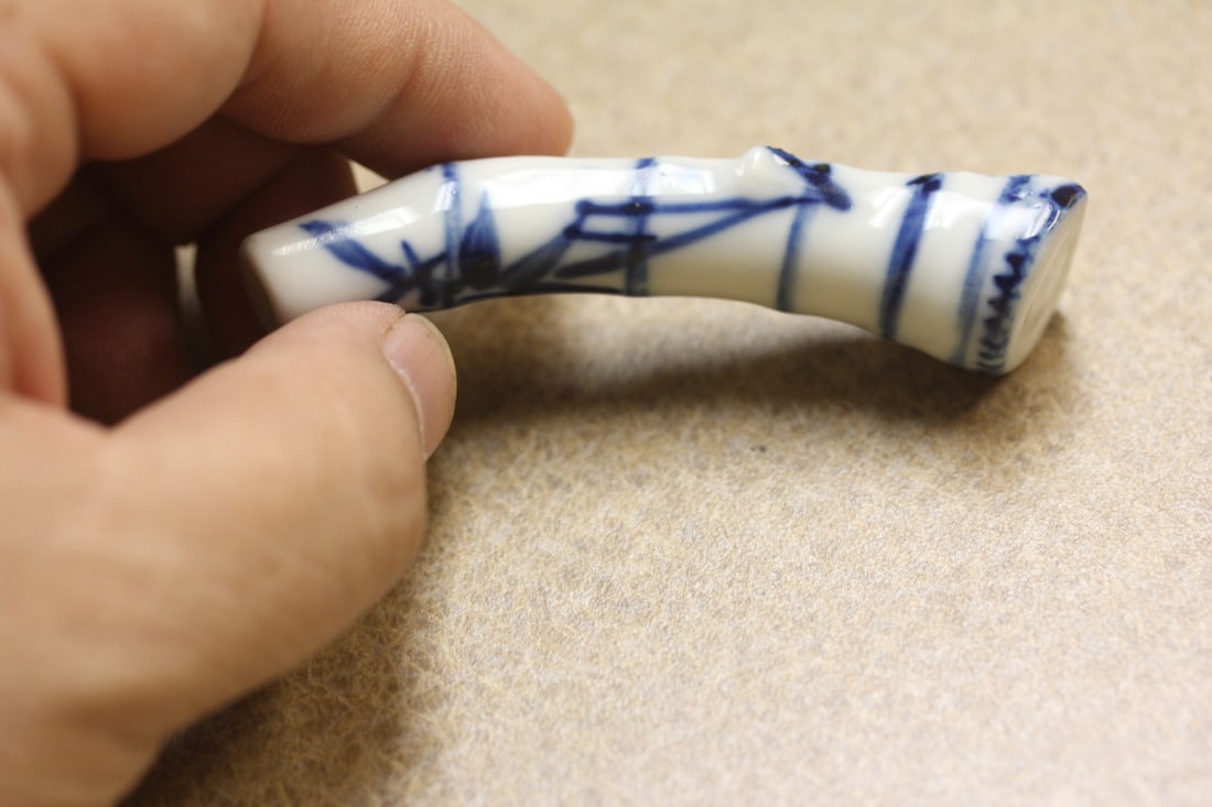 Japanese Porcelain Chop Stick Rest - 3