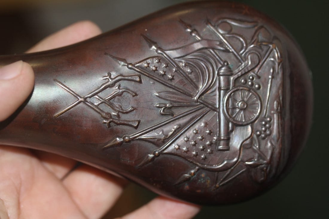 Antique Powder Horn or Flask - 2